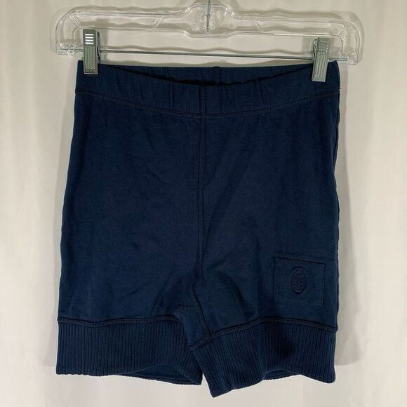 Free People Movements Shorts Women's XS Blue Pull On Elastic Waist Cotton Blend - Picture 1 of 7